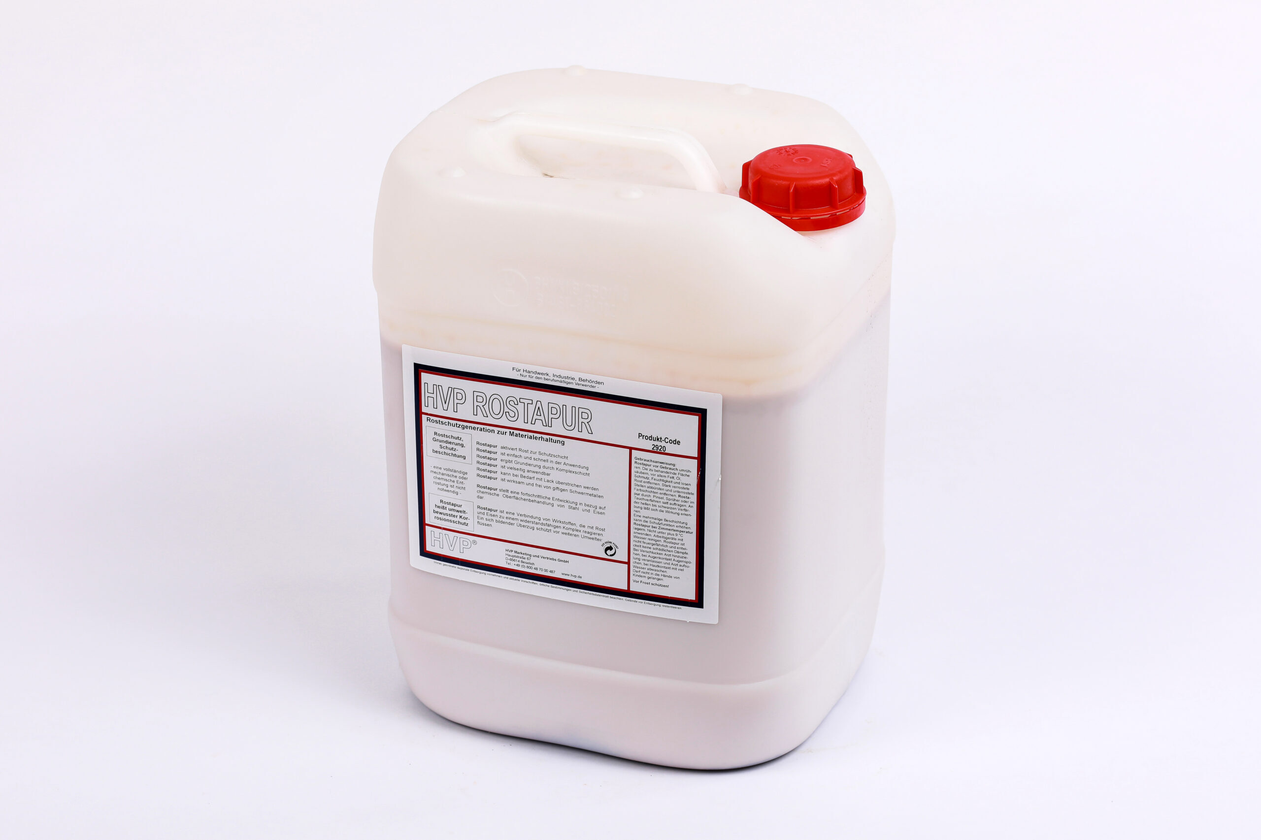 HVP Rostapur Plus Hochwertiger Rostumwandler - 28 Liter